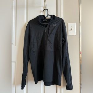 NWOT Arc’teryx Men’s Delta Hybrid Hoody: Black, Medium